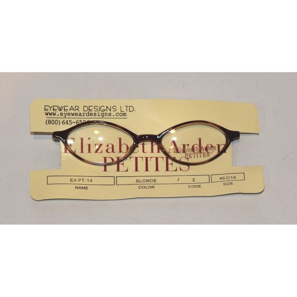 Elizabeth Arden Petites EA PT-14-2 eyeglasses frames ONLY 46-18-135 blonde